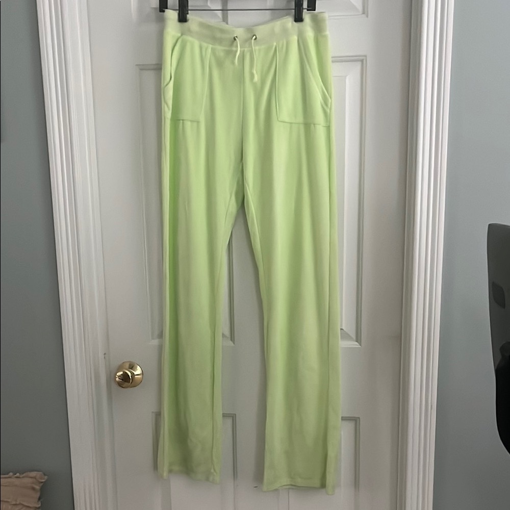 Vintage juicy couture track suit lime green xl - Picture 15 of 16